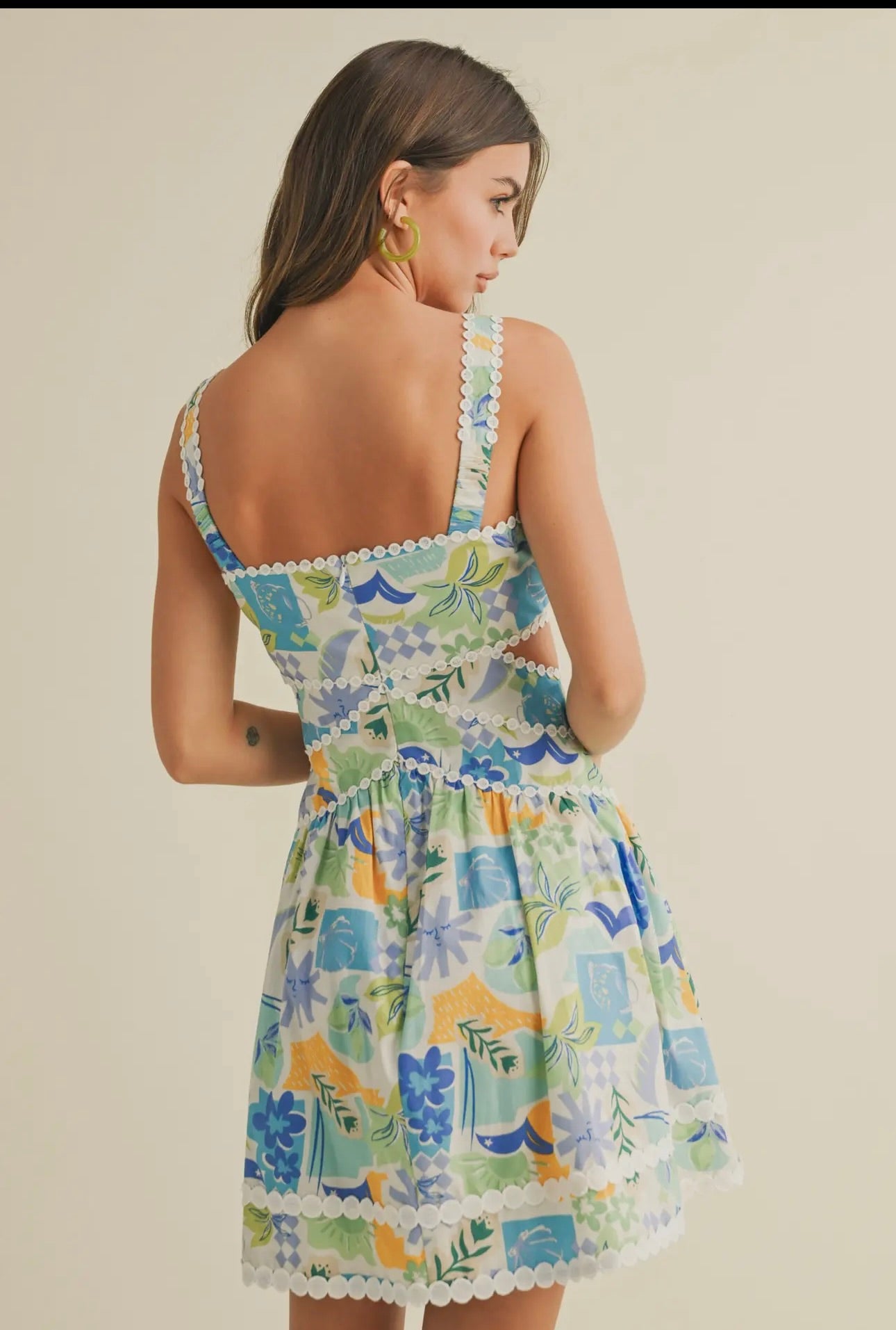 Summertime Blues Dress