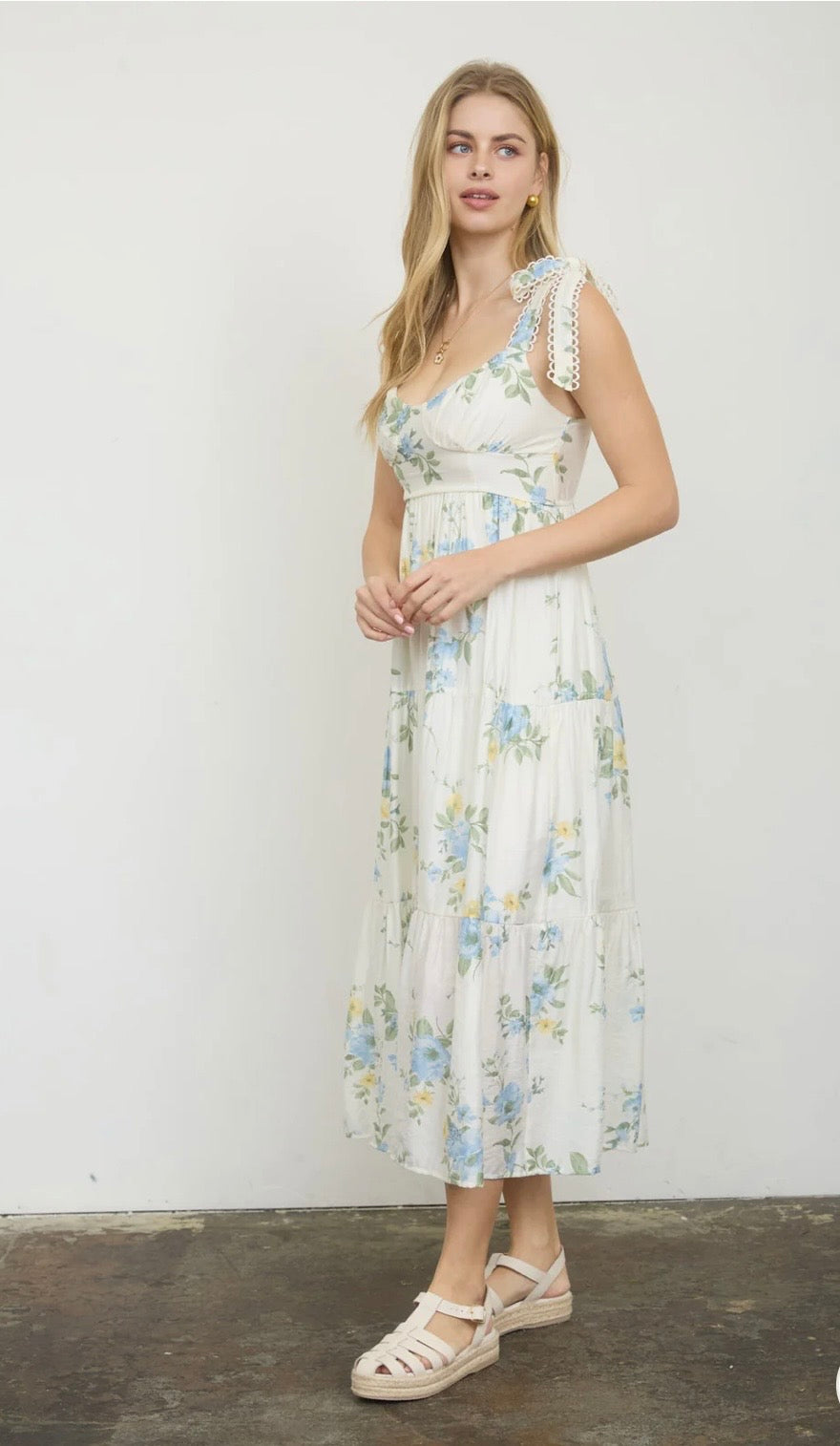 Bluebell Garden Midi Dress