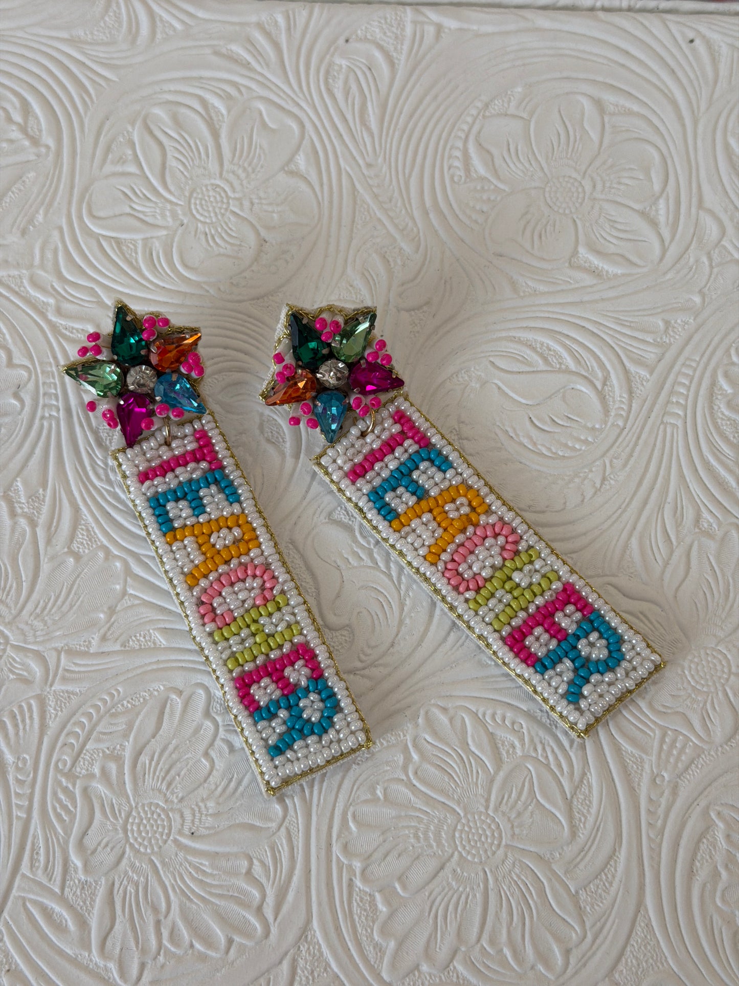 Teacher Multicolor Drop Earrings