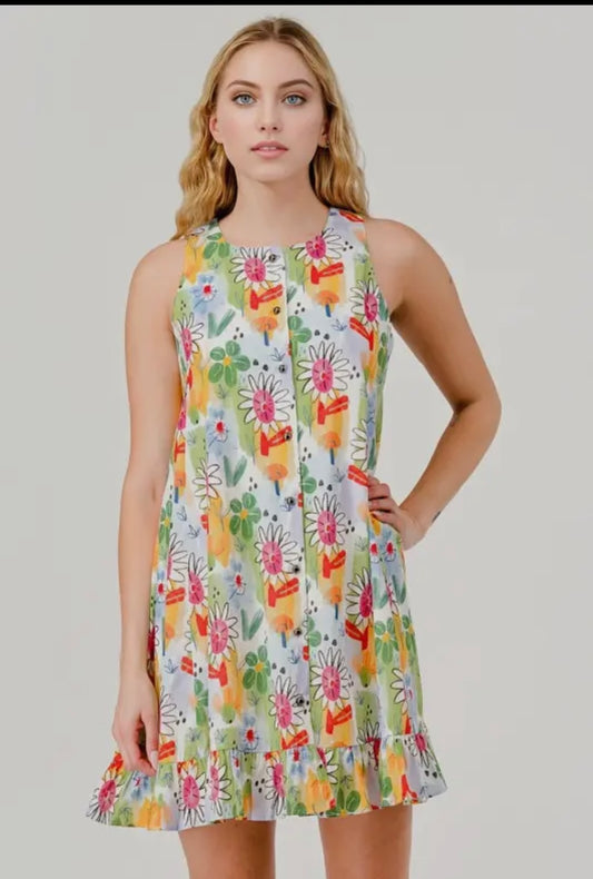 Floral Daydream Mini Dress
