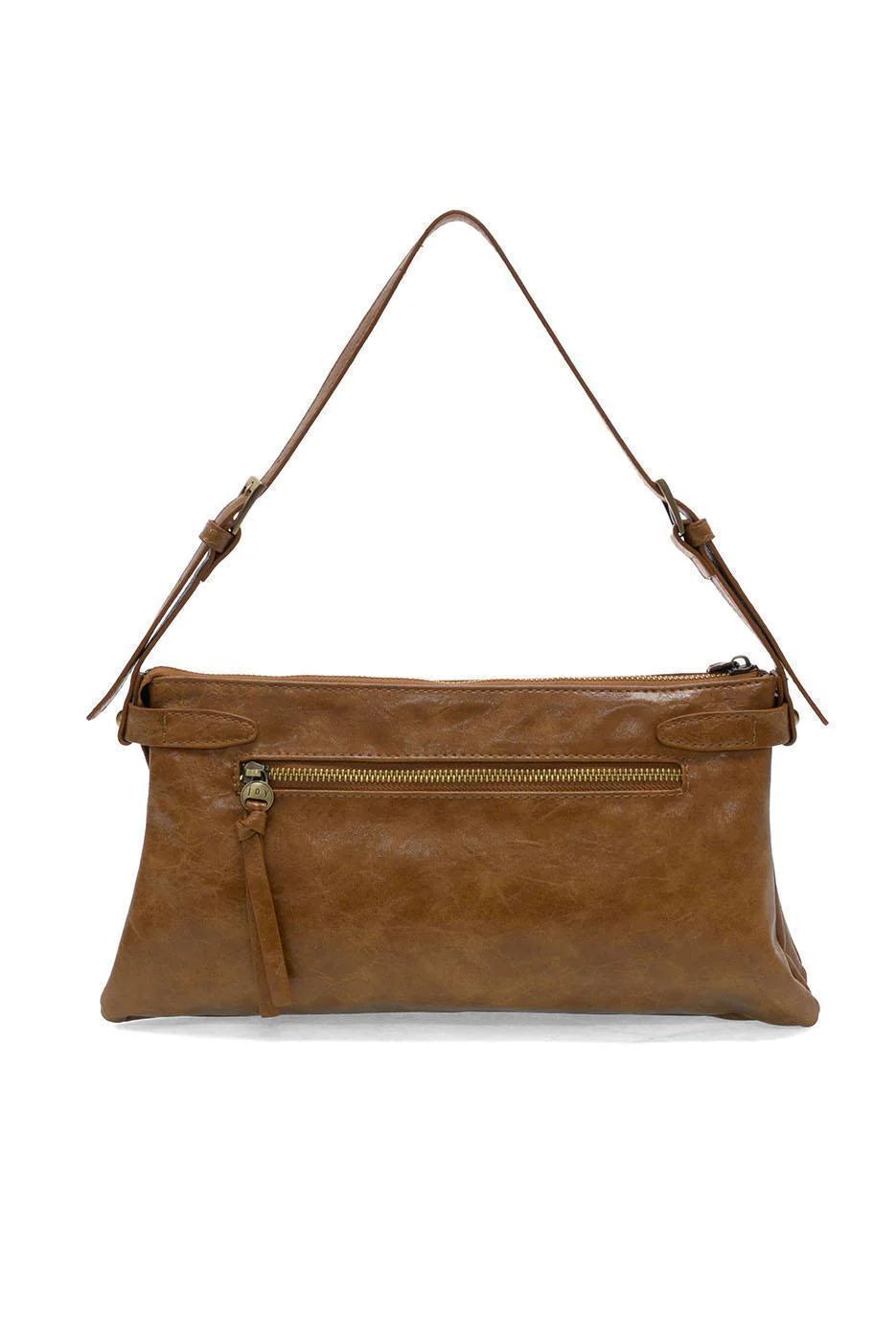 Joy Susan Eve Trapeze Shoulder Bag - Buck Tan