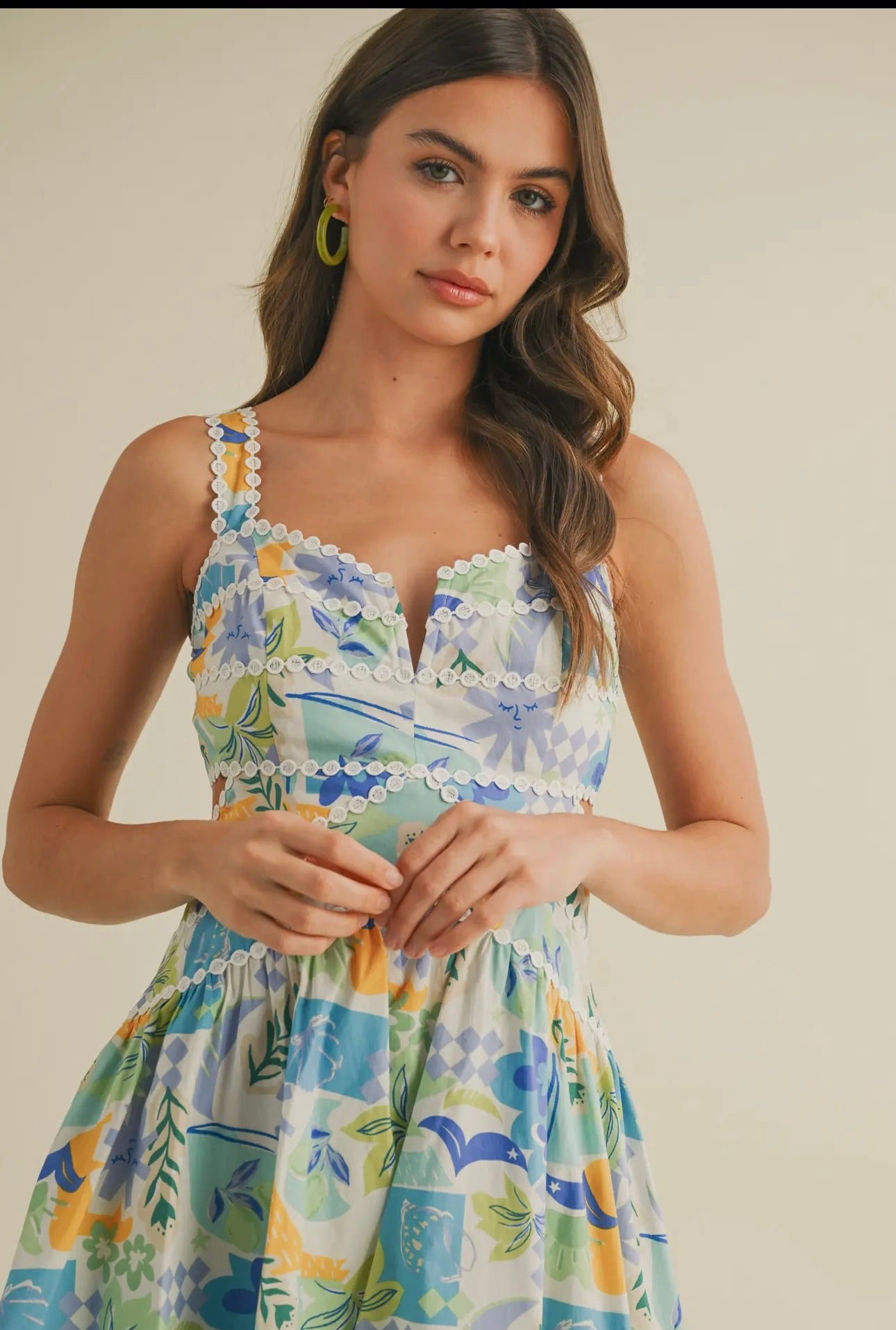 Summertime Blues Dress