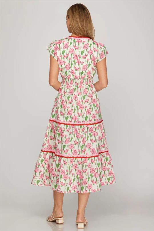 Call Me Lovely Midi Dress
