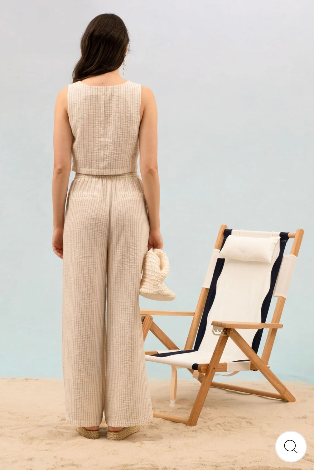Life Is Good Linen Pants - Light Khaki