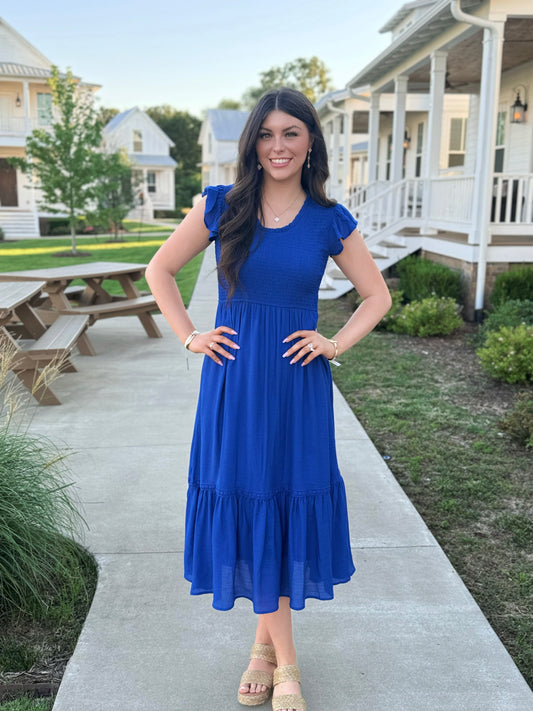 Blue Maxi Dress