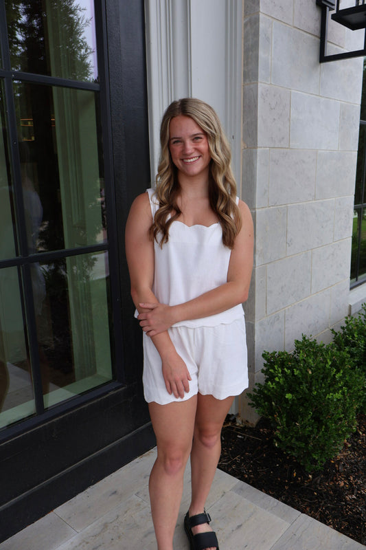 Scalloped Top