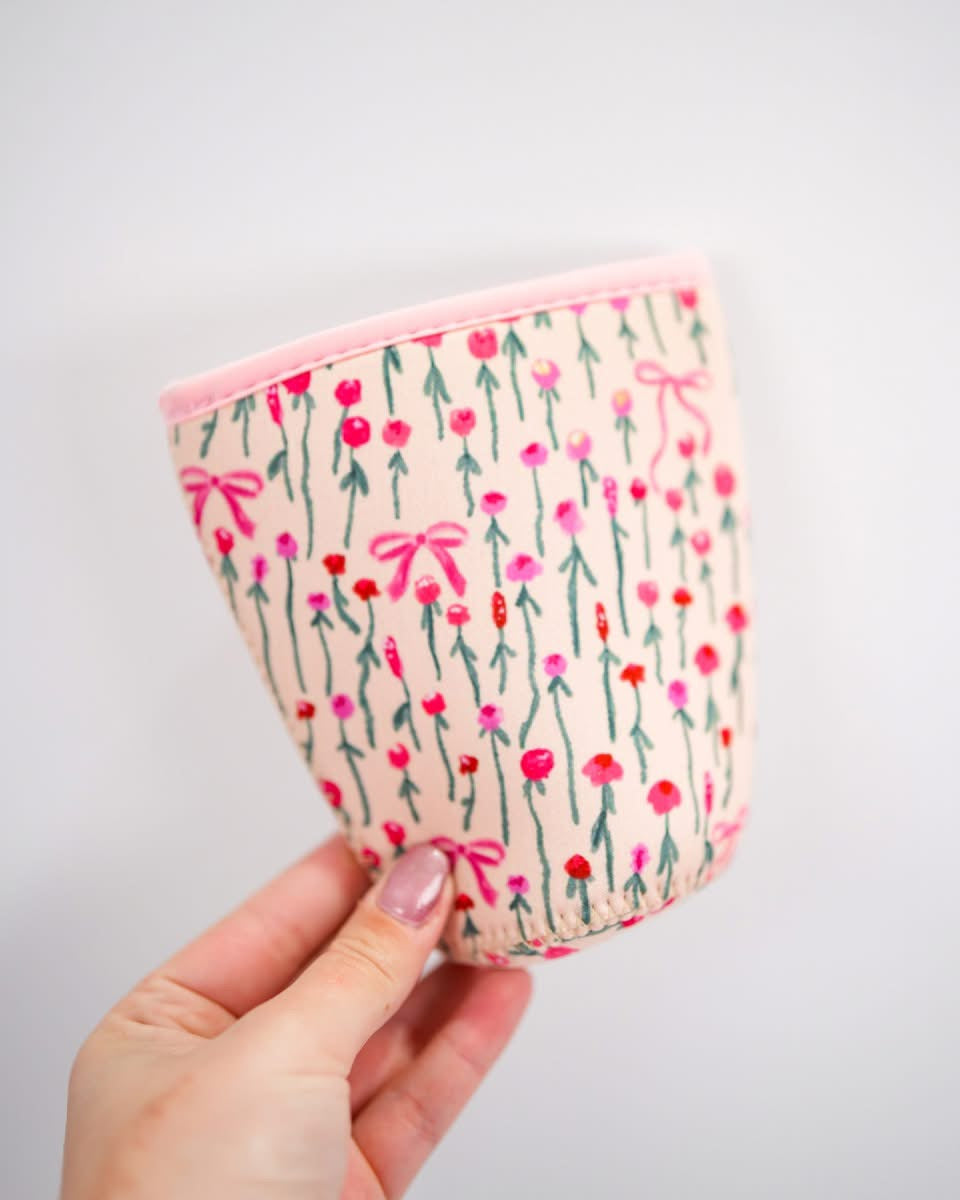 Floral Coffee Coozie
