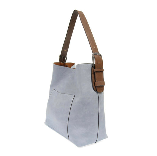 Joy Susan Classic Hobo Handbag - Wedgewood Blue