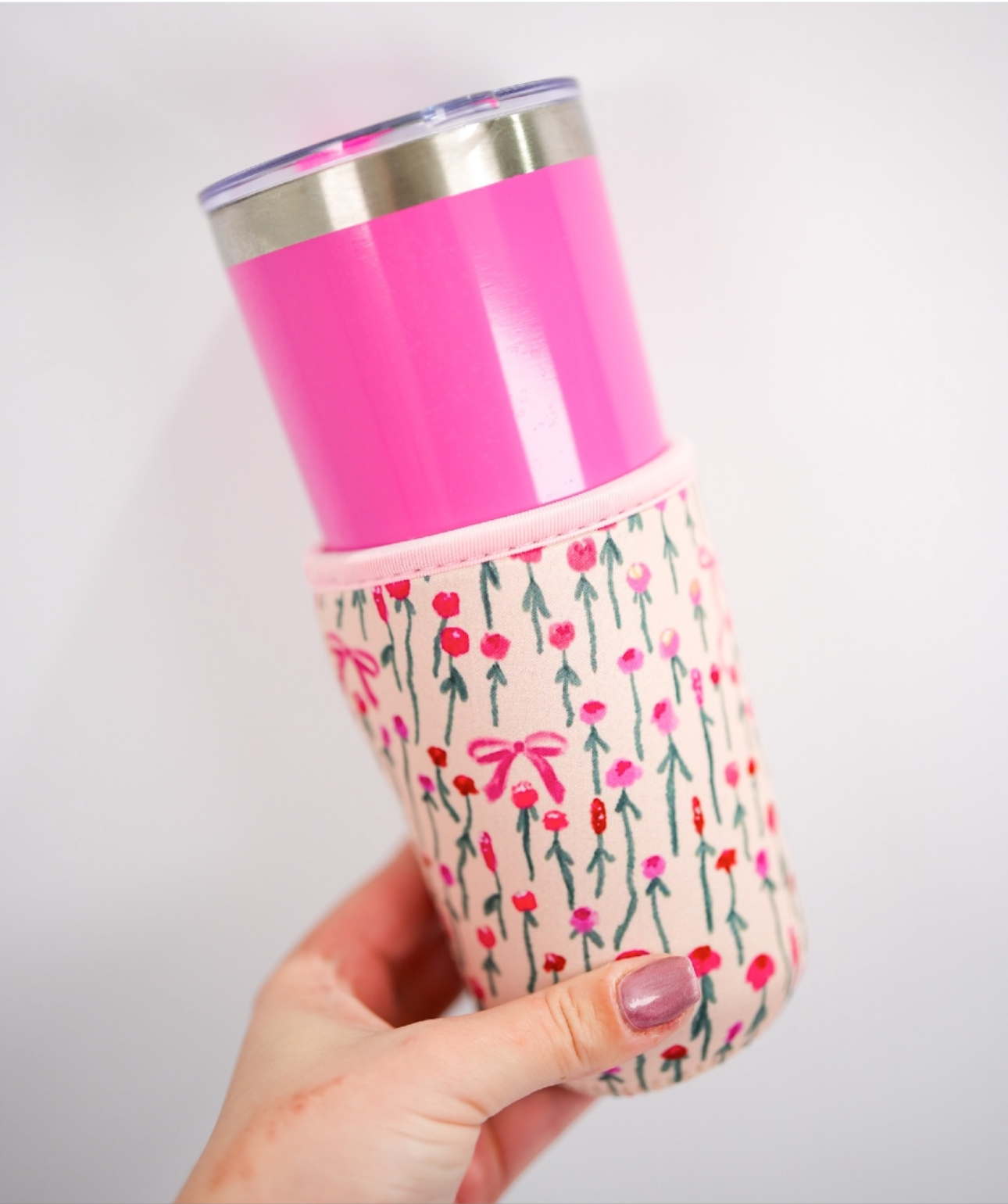 Floral Coffee Coozie