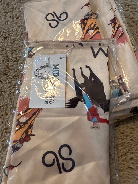 Rodeo Silk Scarf  - Large