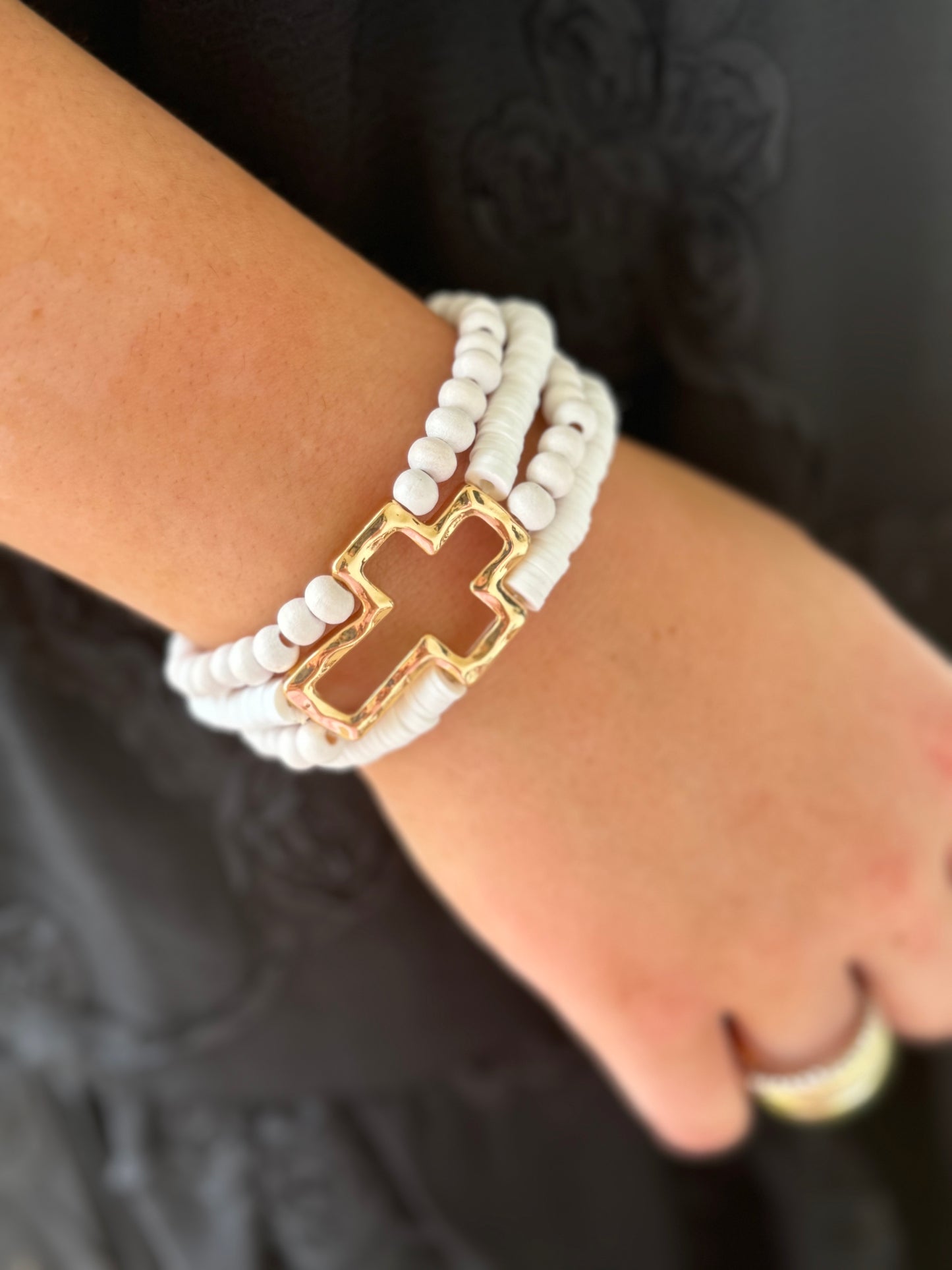 Beaded Cross Bracelets