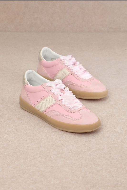 Miim Suede Sneakers - Pink