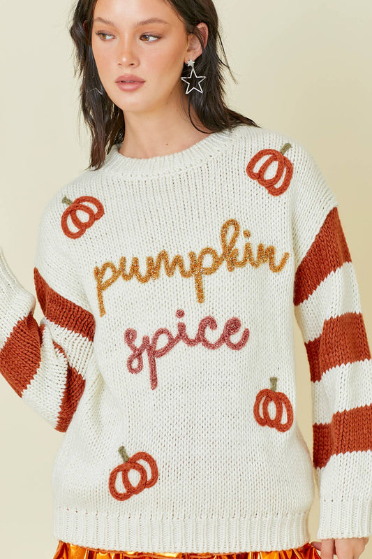 Pumpkin Spice Sweater