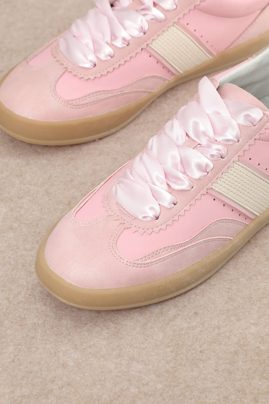 Miim Suede Sneakers - Pink