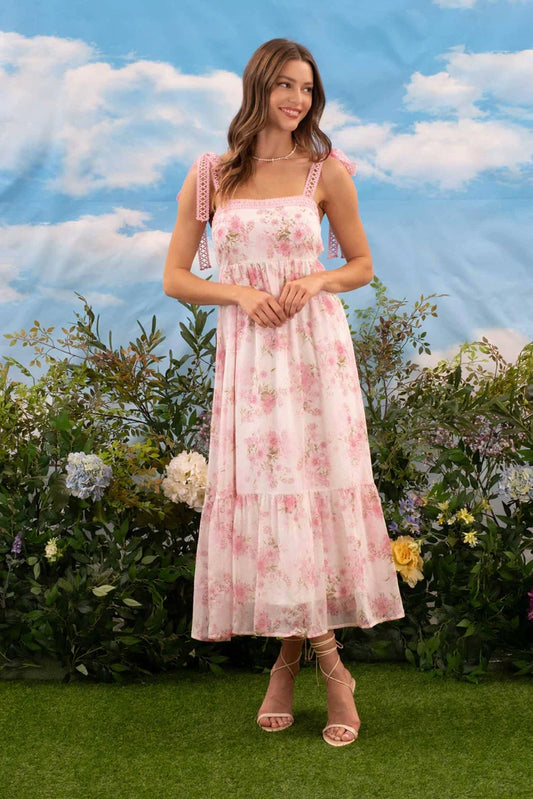 Blushing Florals Dress