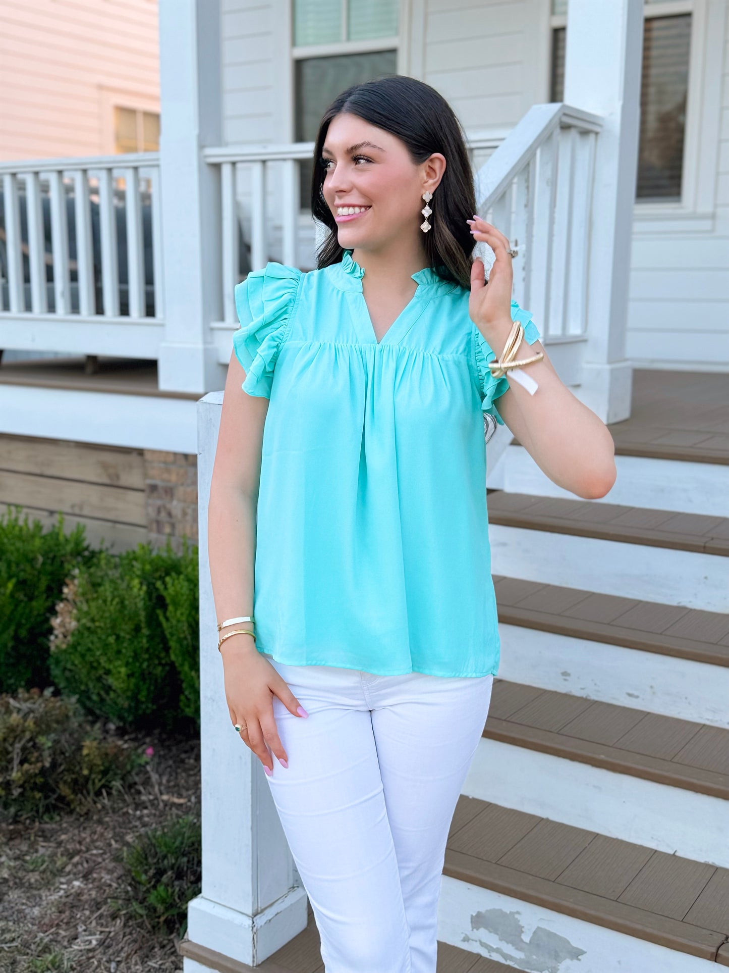Mint for Me Top