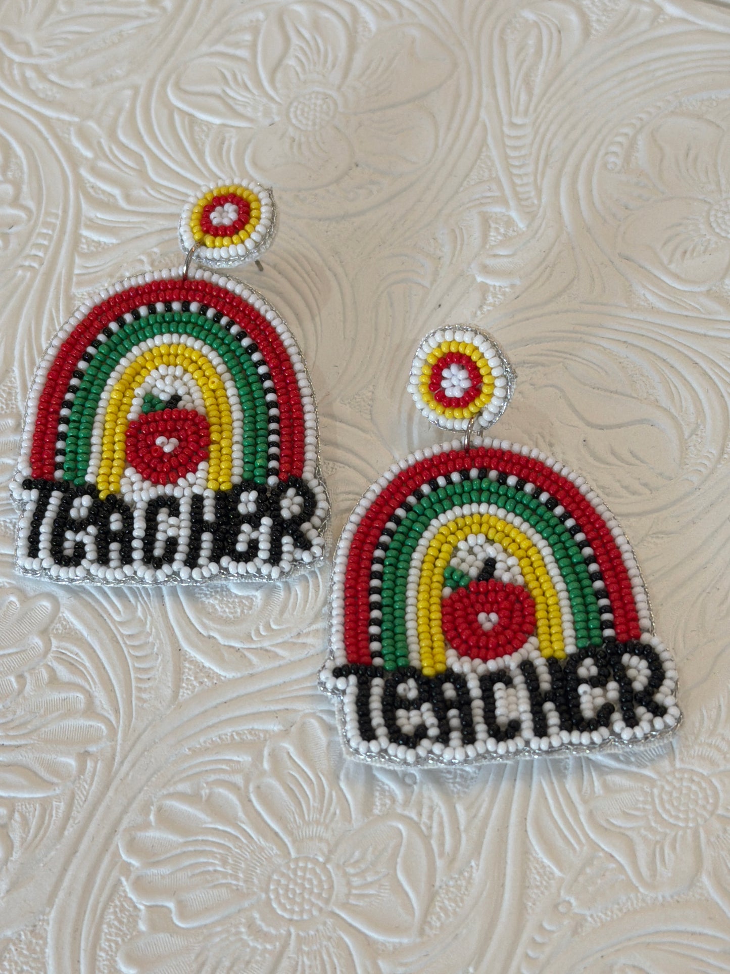 Teacher Rainbow Earrings