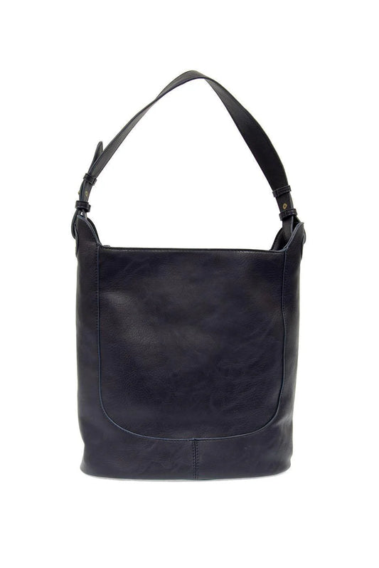 Brielle Small Bucket Bag - Midnight Blue