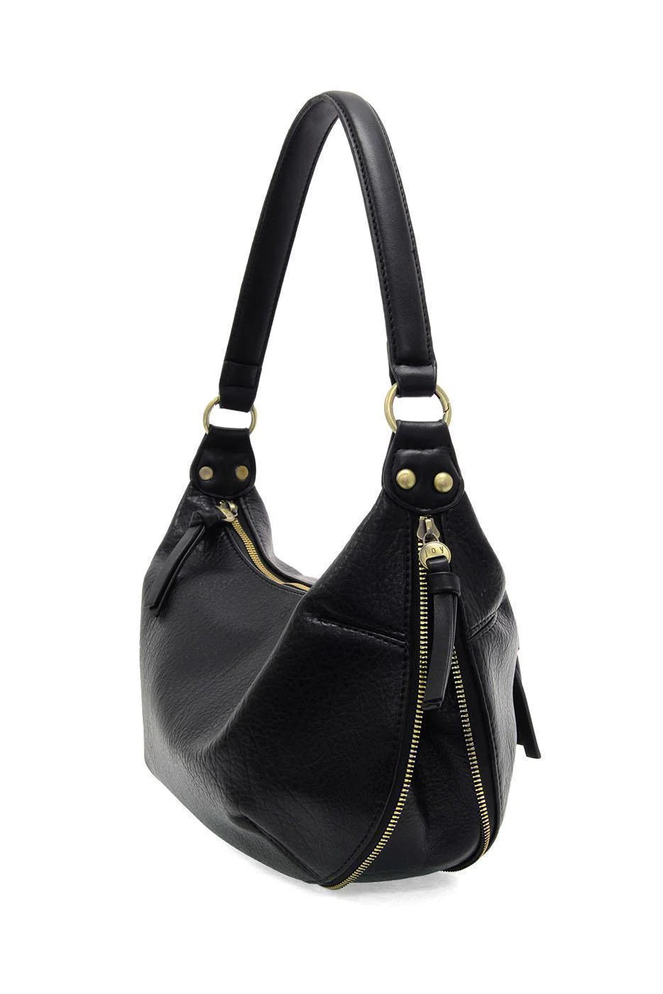 Joy Susan Yvette Expandable Zip Hobo / Crossbody - Black