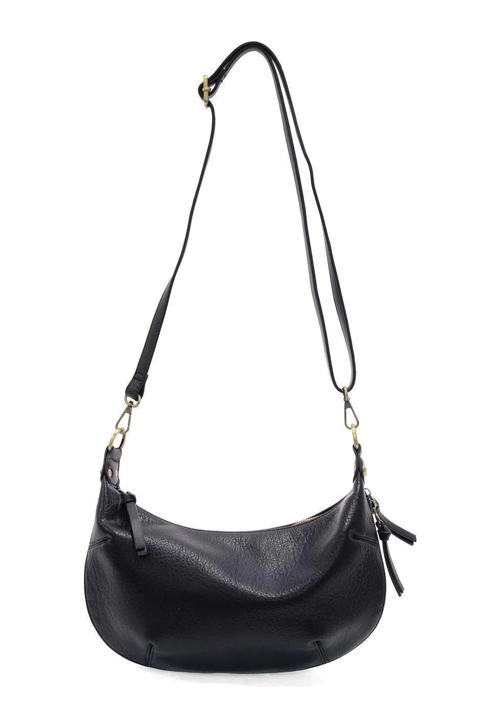 Joy Susan Yvette Expandable Zip Hobo / Crossbody - Black