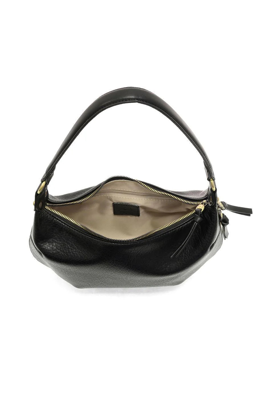 Joy Susan Yvette Expandable Zip Hobo / Crossbody - Black