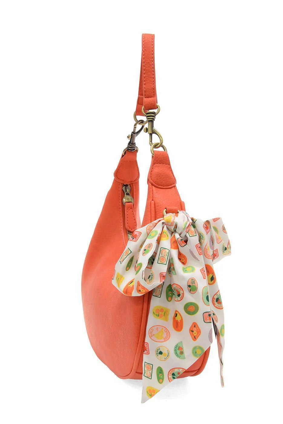 Joy Susan Farmers Market Scarf Convertible Crossbody - Blood Orange