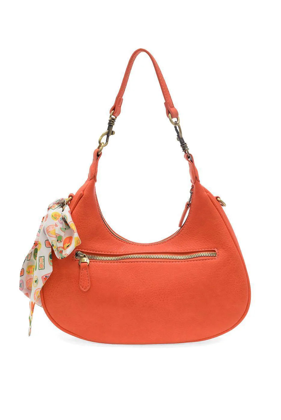 Joy Susan Farmers Market Scarf Convertible Crossbody - Blood Orange