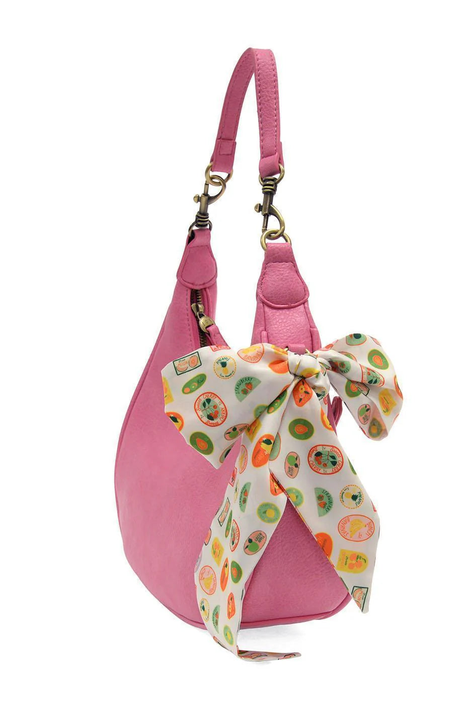 Joy Susan Farmers Market Scarf Convertible Crossbody - Dragonfruit Pink