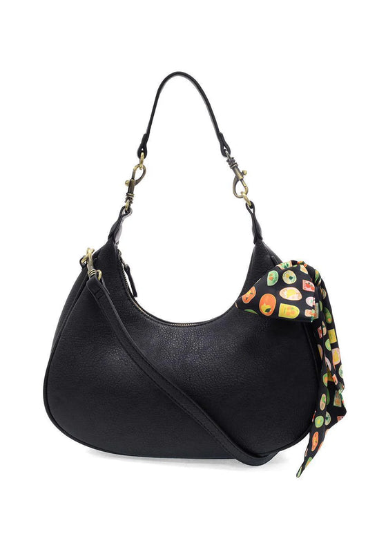 Joy Susan Farmers Market Scarf Convertible Crossbody - Black
