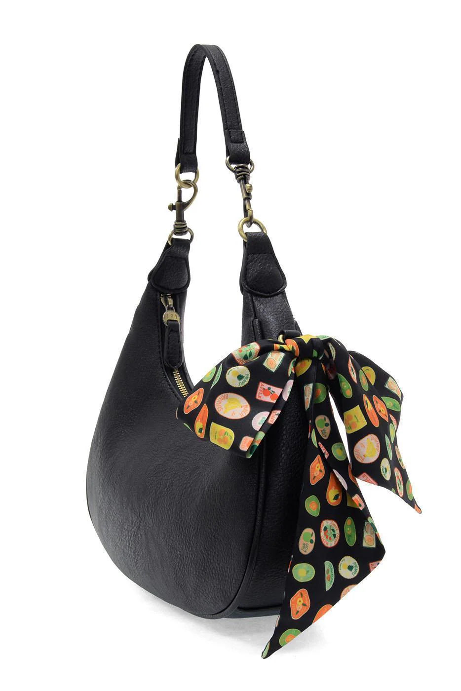 Joy Susan Farmers Market Scarf Convertible Crossbody - Black