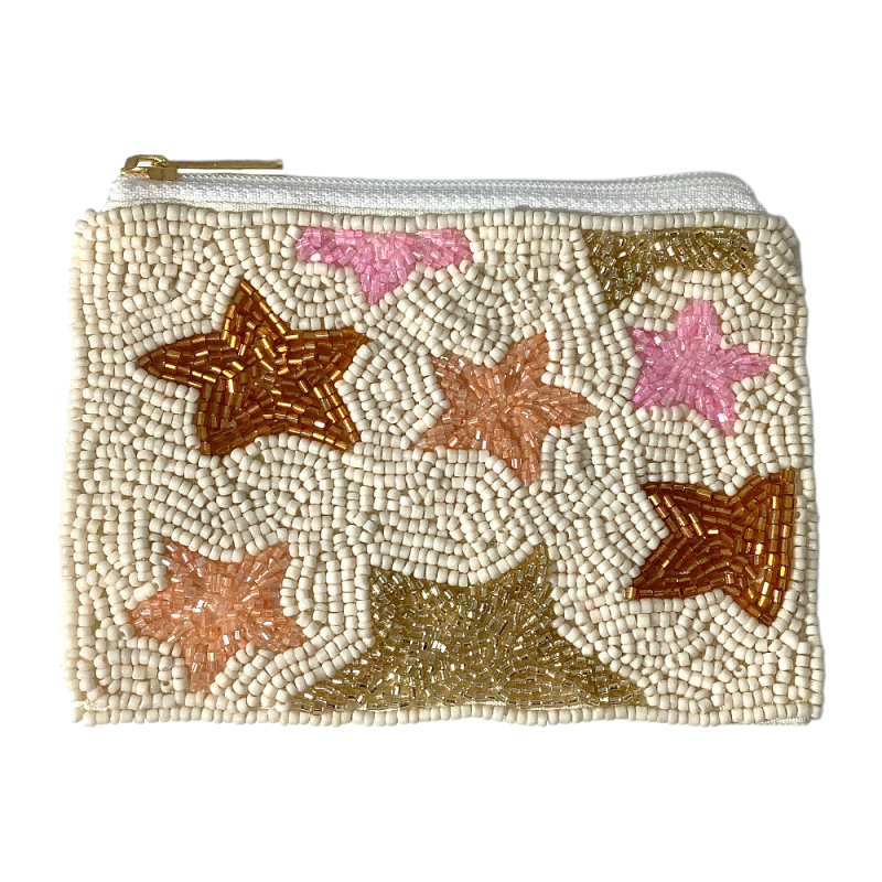 Beaded Star Coin Purse