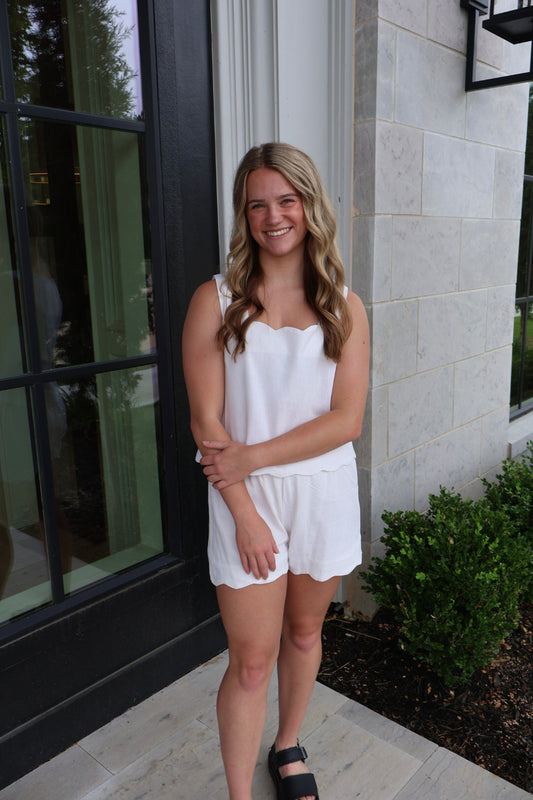 Scalloped Shorts