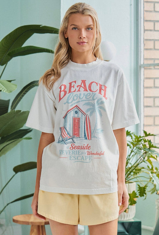 Beach Lover Graphic Tee