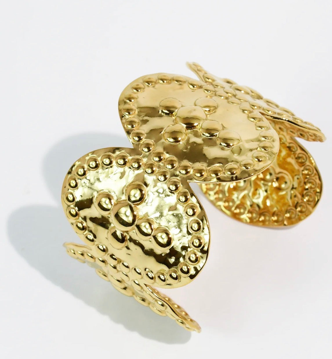 Faith Coin Bangle Bracelet