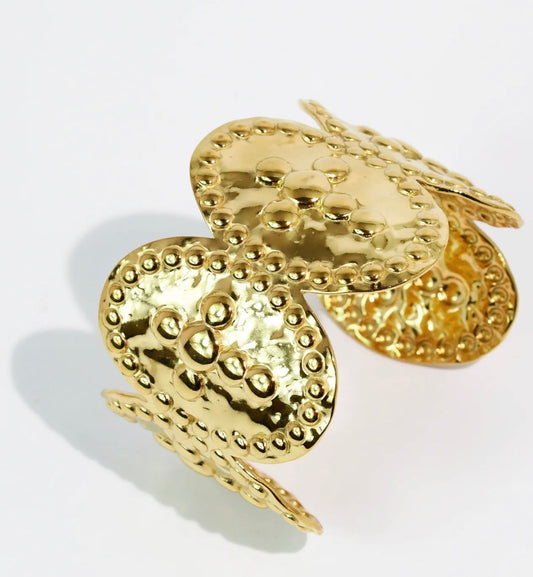 Faith Coin Bangle Bracelet