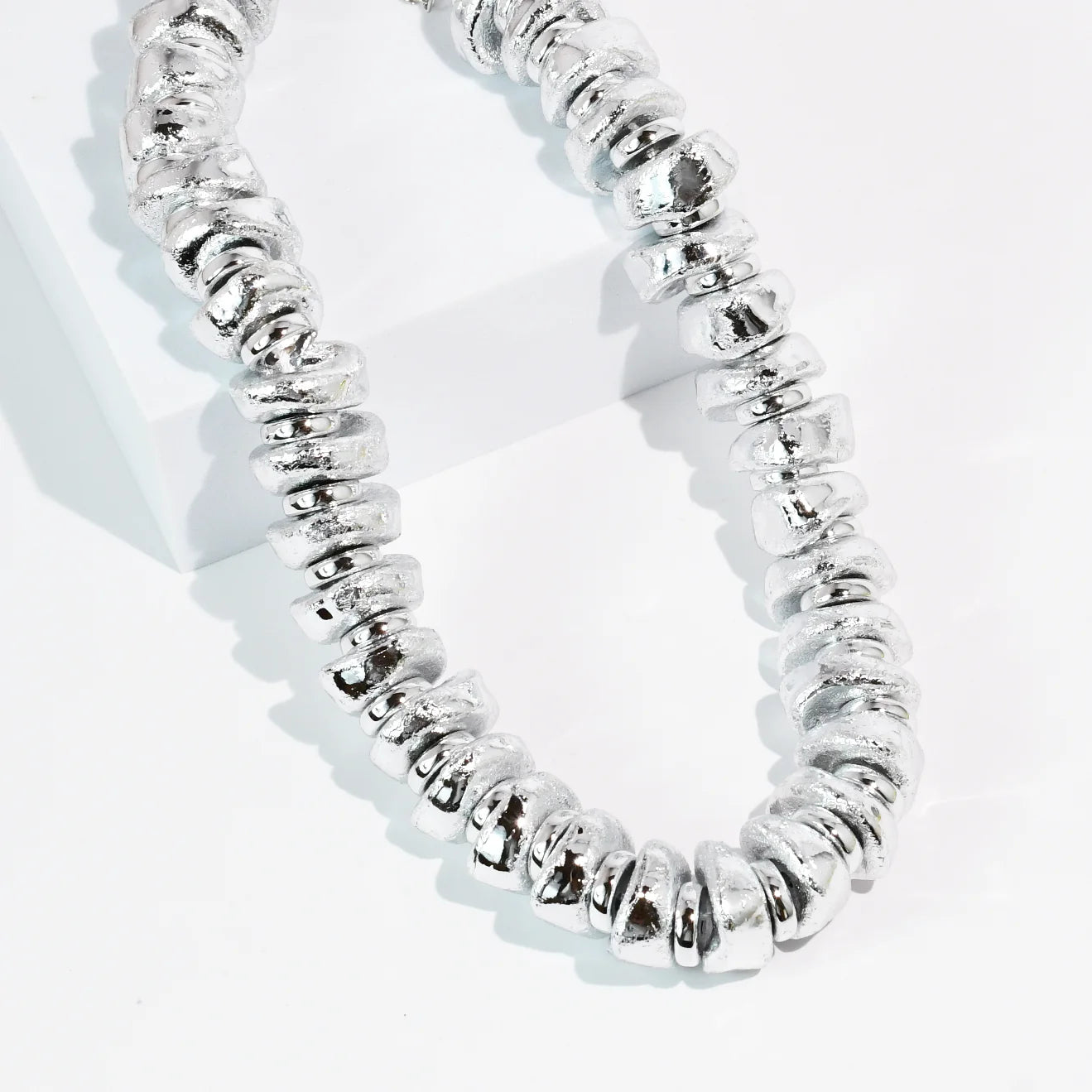 Liquid Silver Necklace
